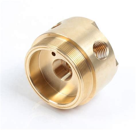 Cnc machine brass lamp parts 